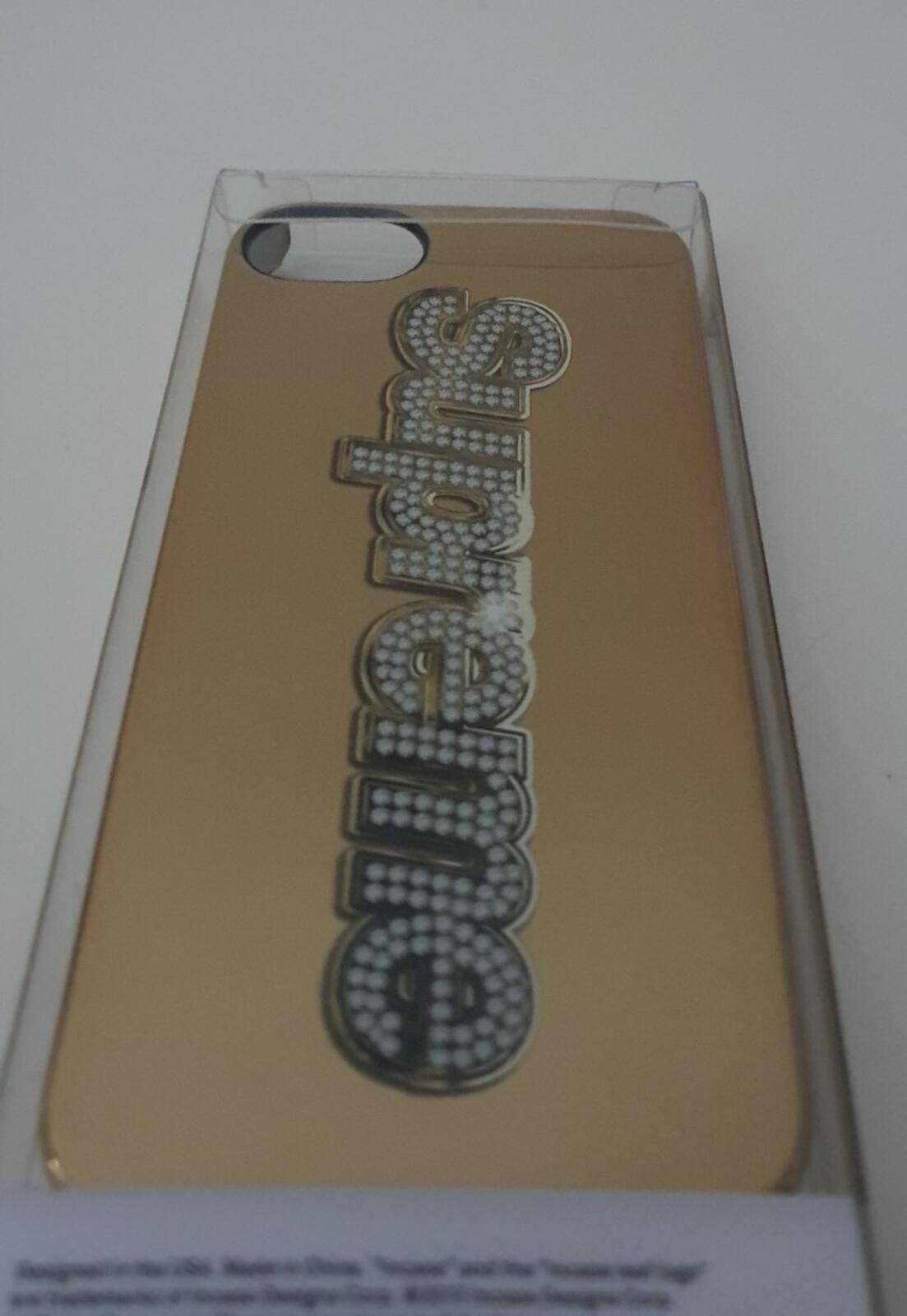 SS13 Supreme x Incase Bling Logo iPhone 5 case gold New Rare Accessory Vintage