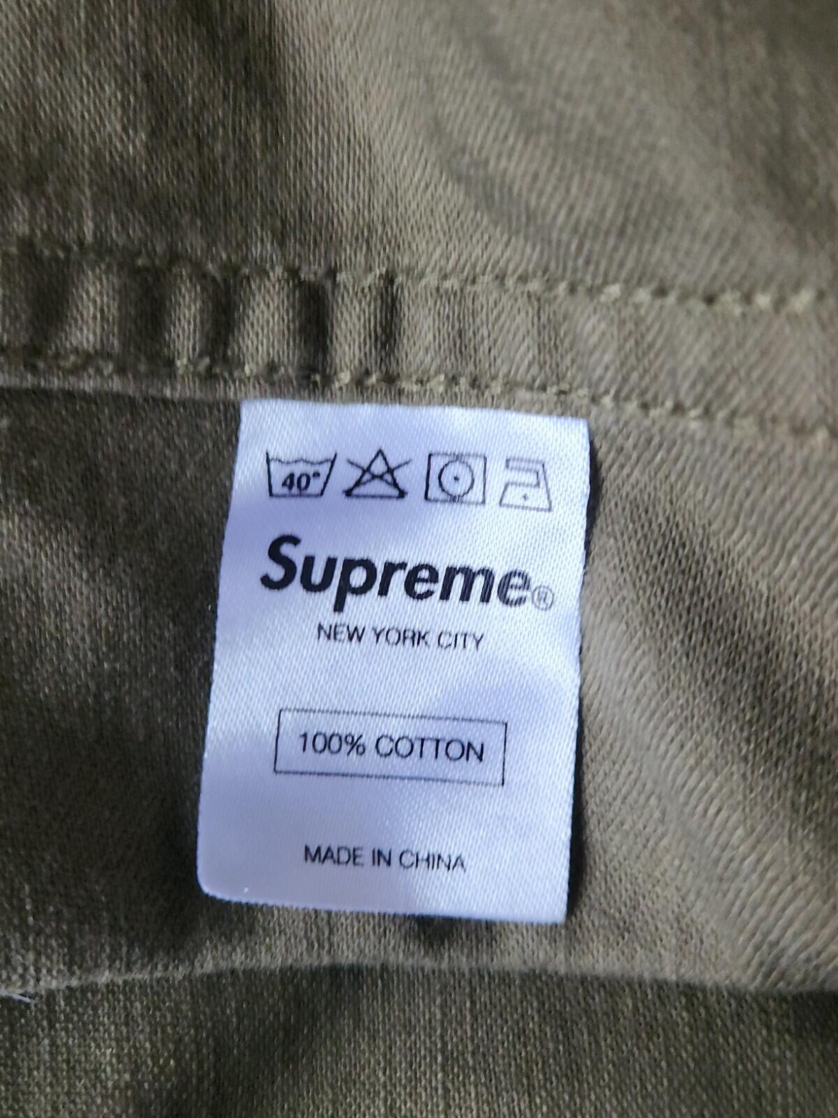 SS13 Supreme Utility Jacket Size M medium Olive 2013 Vintage Rare Shirt Khaki