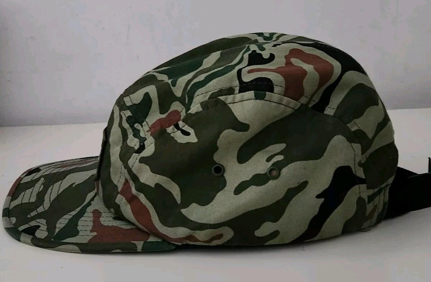 SS13 Supreme Utility Camp Cap Camo Hat Green vintage 2013 Very Rare