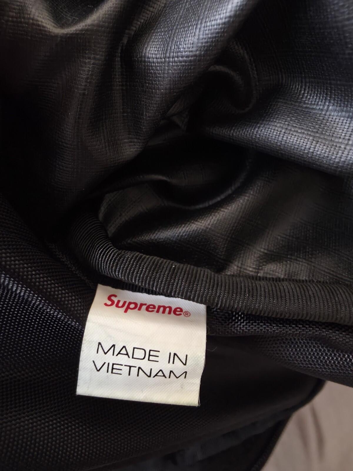SS21 Supreme Backpack Black