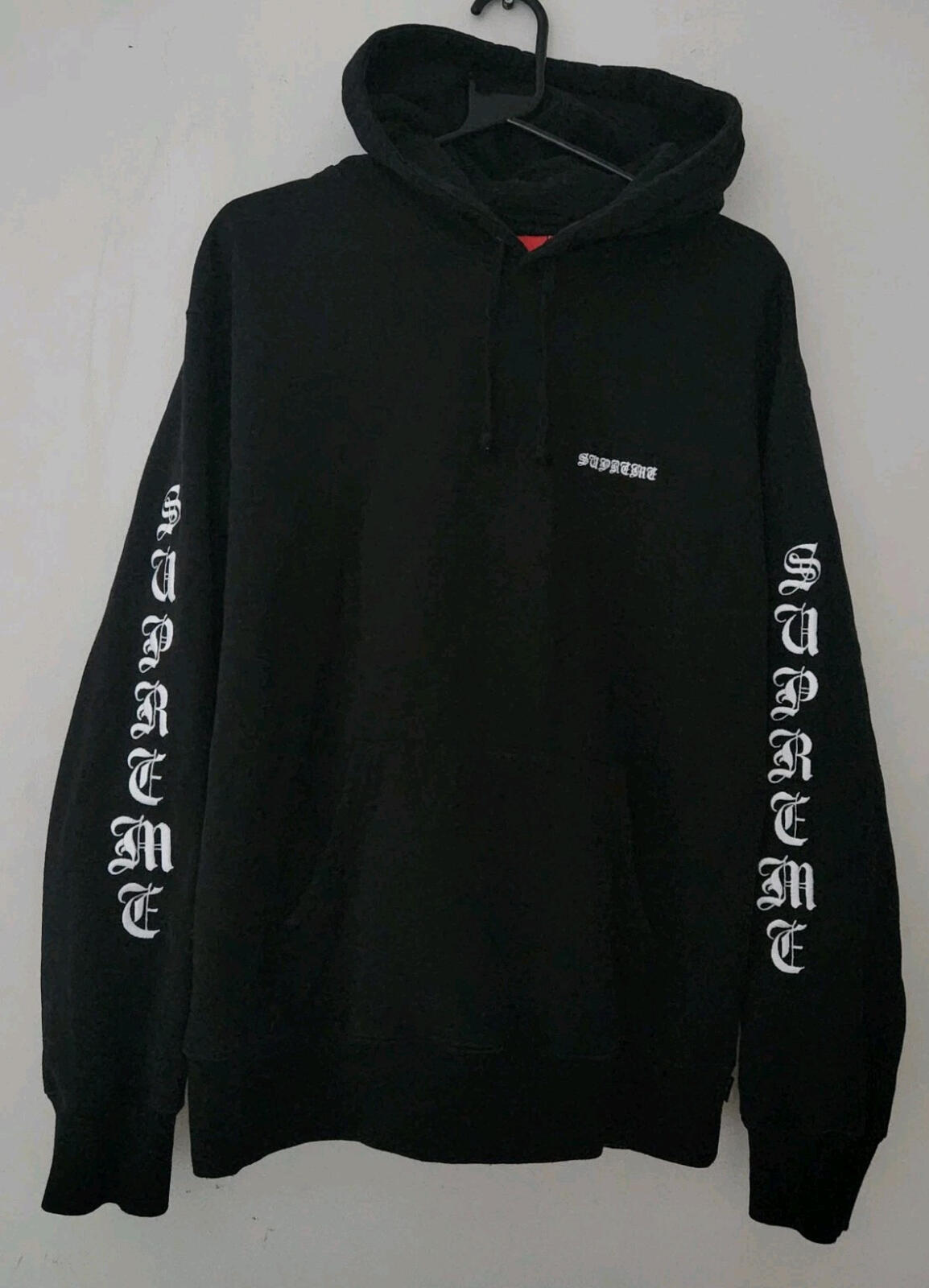 FW20 Supreme Peace Hooded Sweatshirt Black Size M