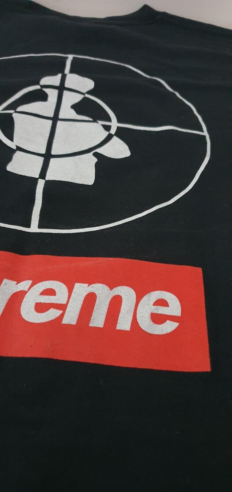 SS06 Supreme x Public Enemy Tee Black Size M