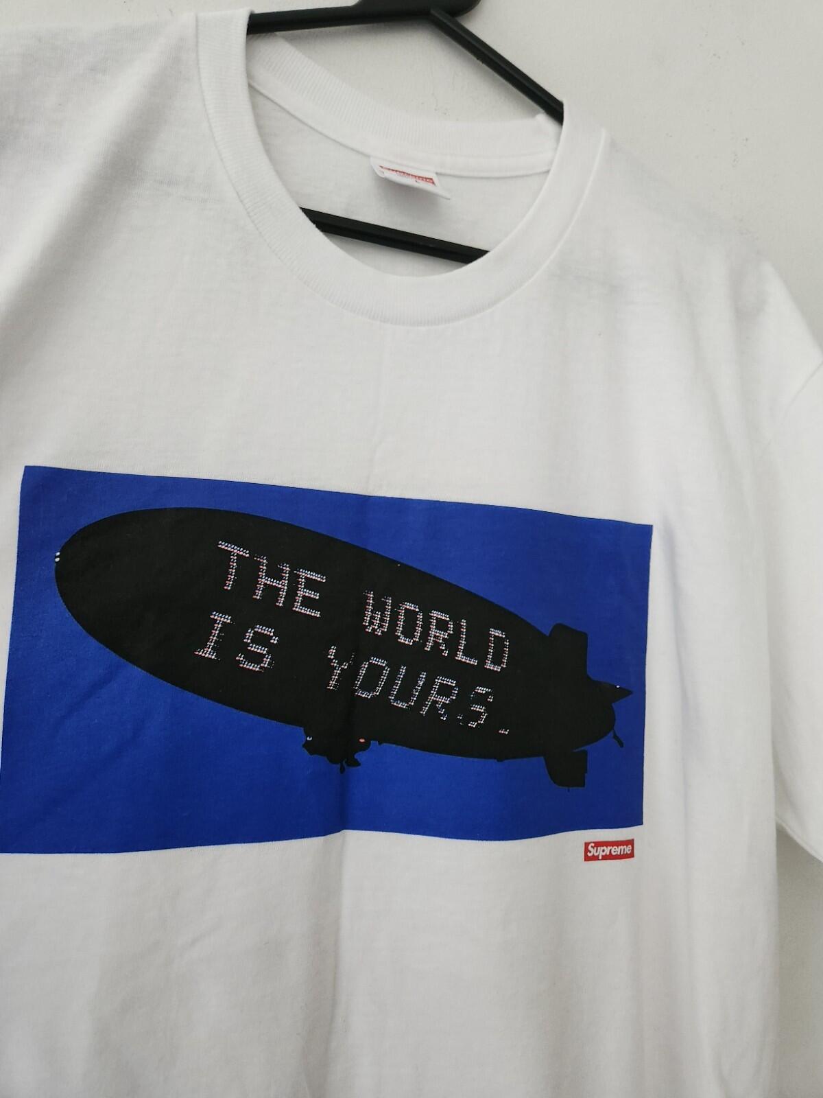 FW17 Supreme x Scarface Blimp Tee Weiß 1x getragen T-Shirt Größe L groß Film