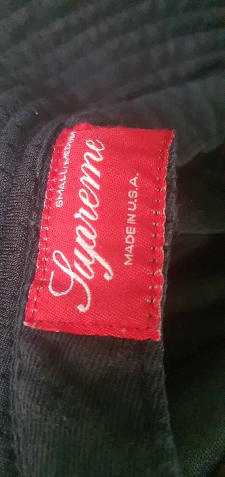 SS14 Supreme 20th Anniversary Mesh Crusher Hat Black Size S/M