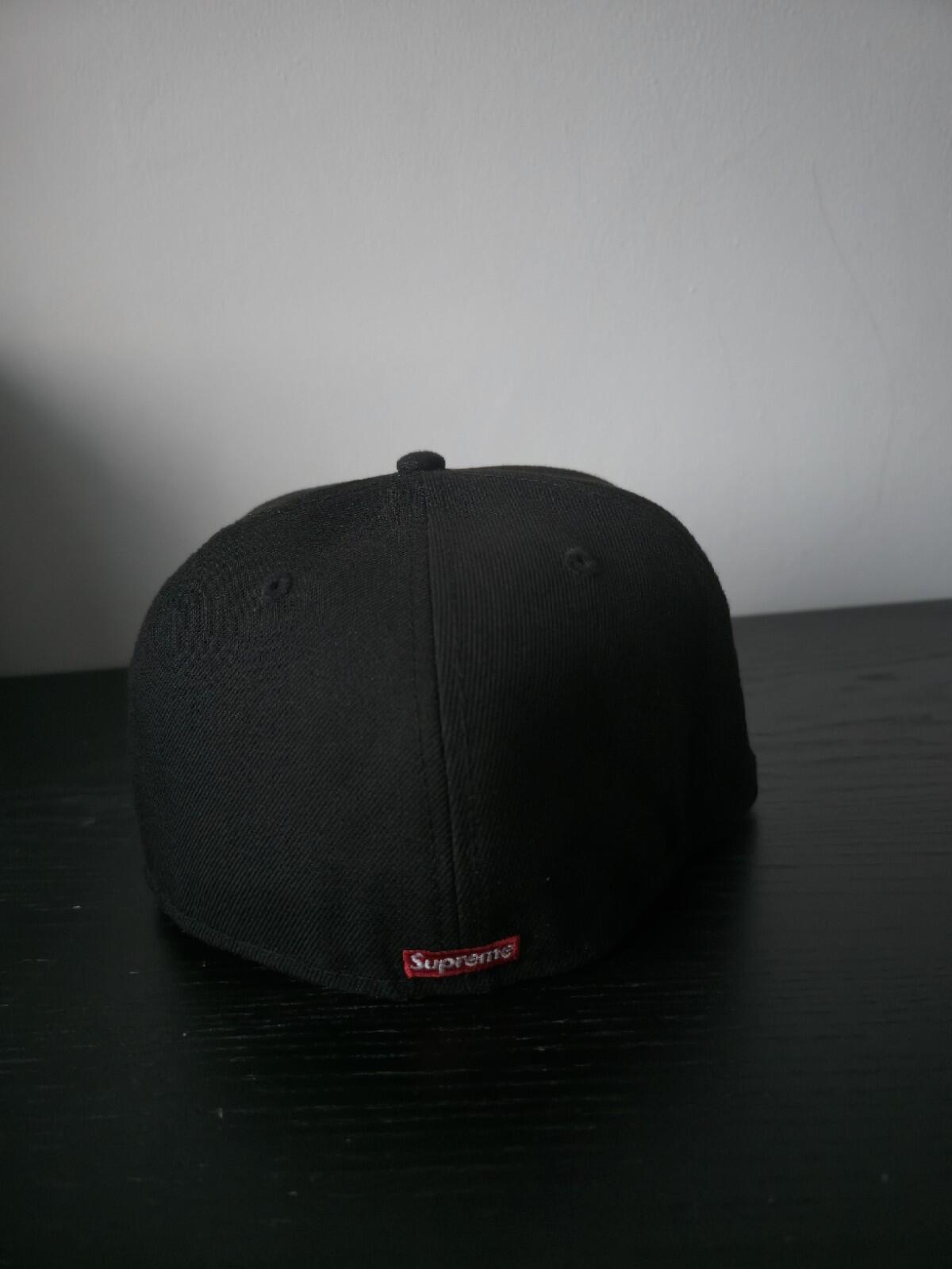 FW24 Supreme Screw Ball S Logo New Era Black Size 7 1/4