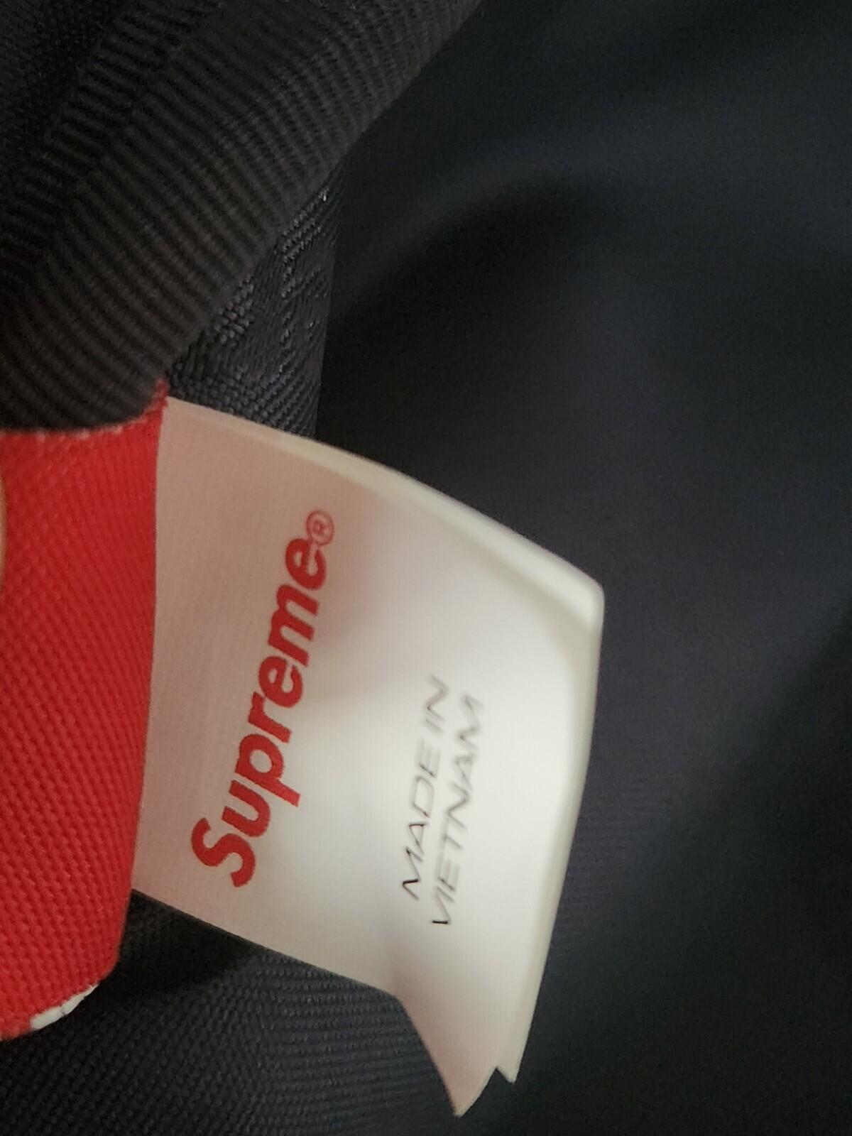 SS22 Supreme Fat Tip Jacquard Denim sling bag Blue Shoulder Bum 5L