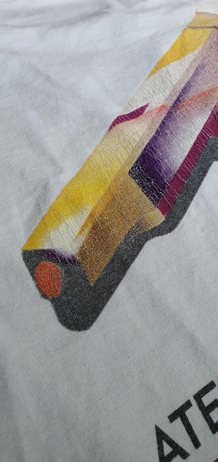 SS16 Supreme Mendini Gun weißes T-Shirt Größe XL Rar