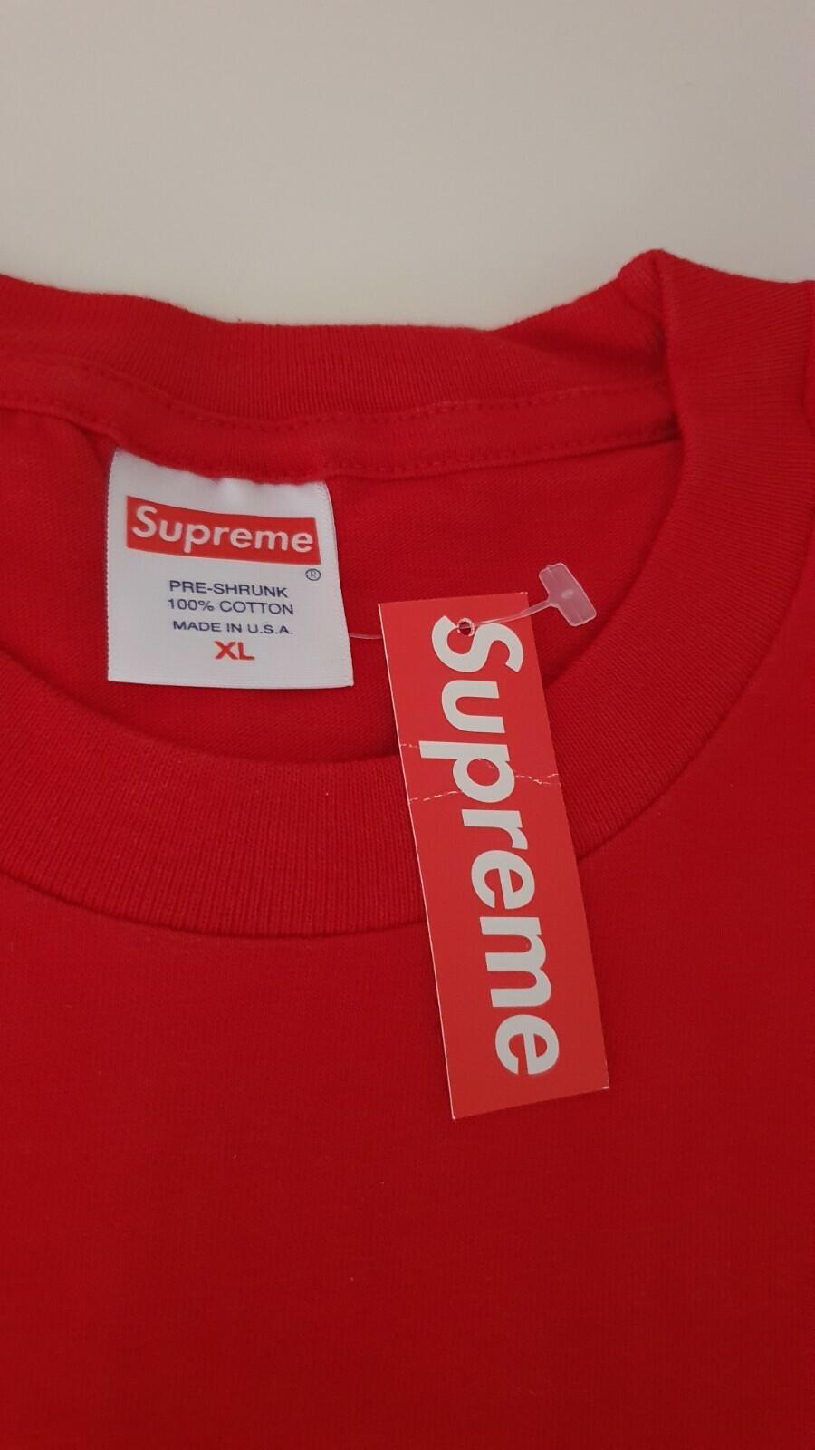 SS18 Supreme Crystals tee red Rocks T-shirt size XL New with tag