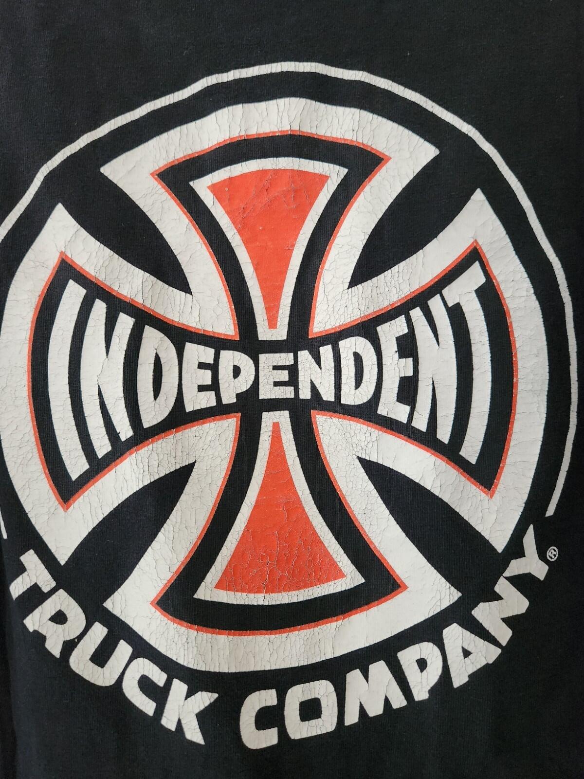 SS12 Supreme Independent L/S Tee M Medium Schwarz Langarm T-Shirt Vintage 2012
