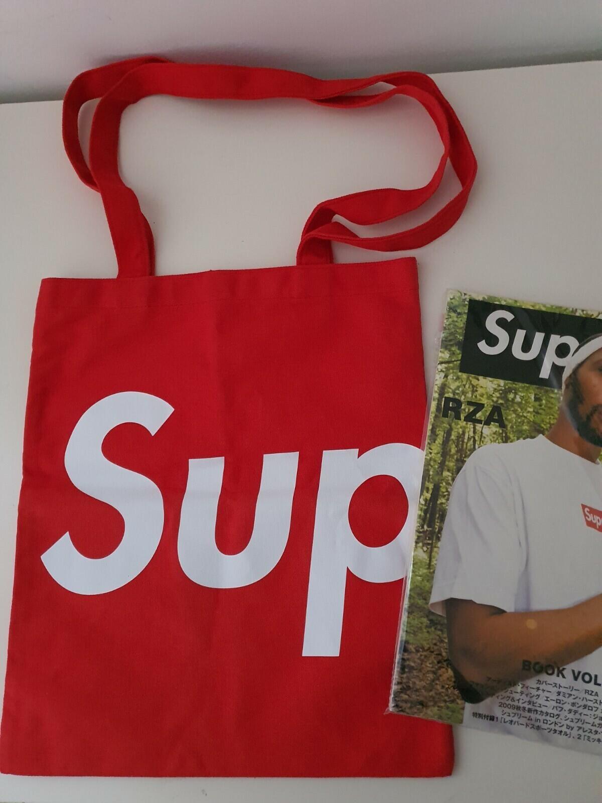Supreme book n.5 from 2009 catalogue magazine including SUP tote bag Very Rare