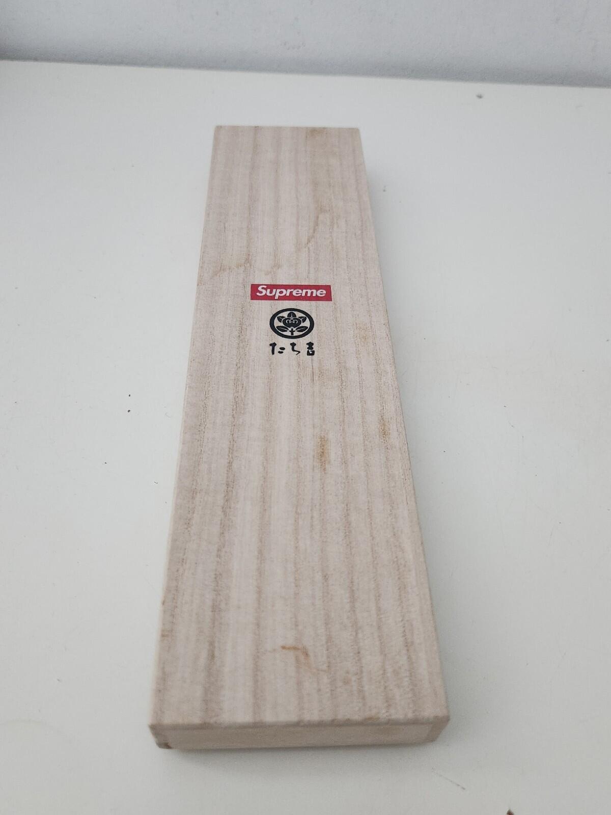 FW23 Supreme Chopsticks Set Black New Made In Japan