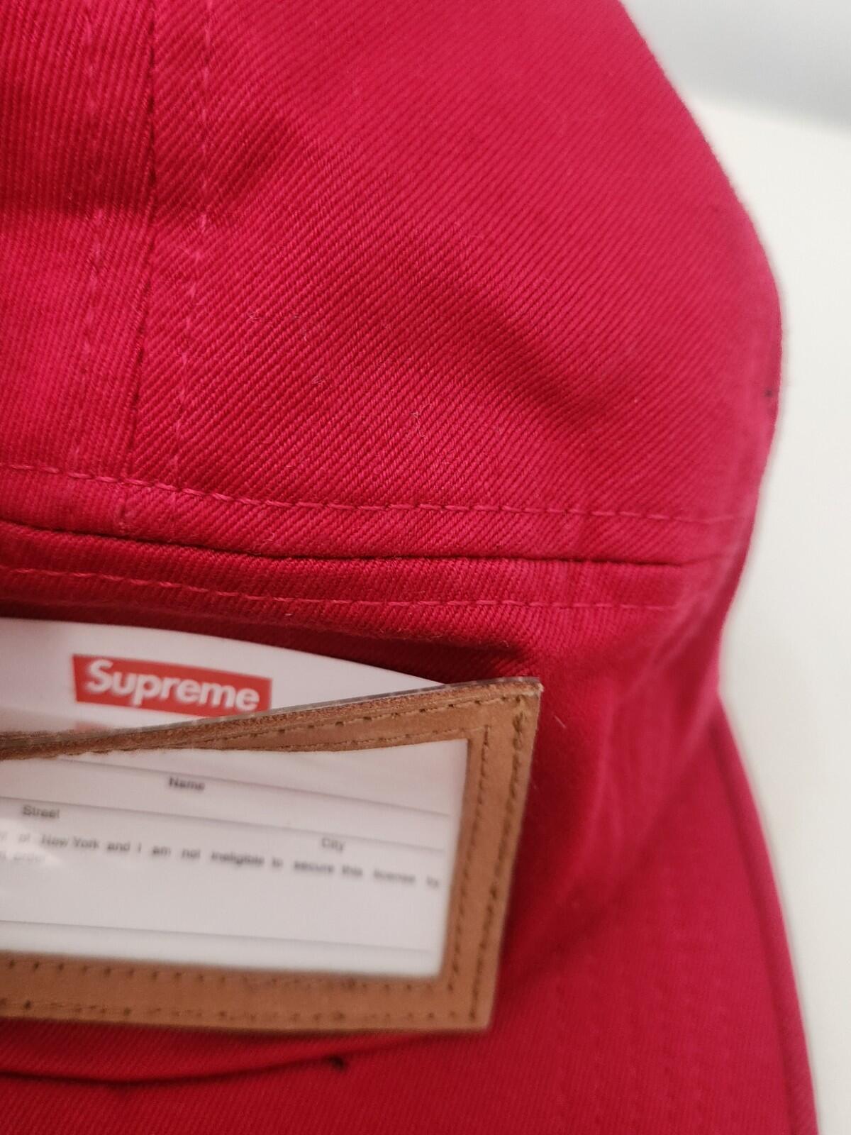 FW15 Supreme Big Game Camp Cap Red Hat Made In U.S.A Vintage 2015 New With Tag