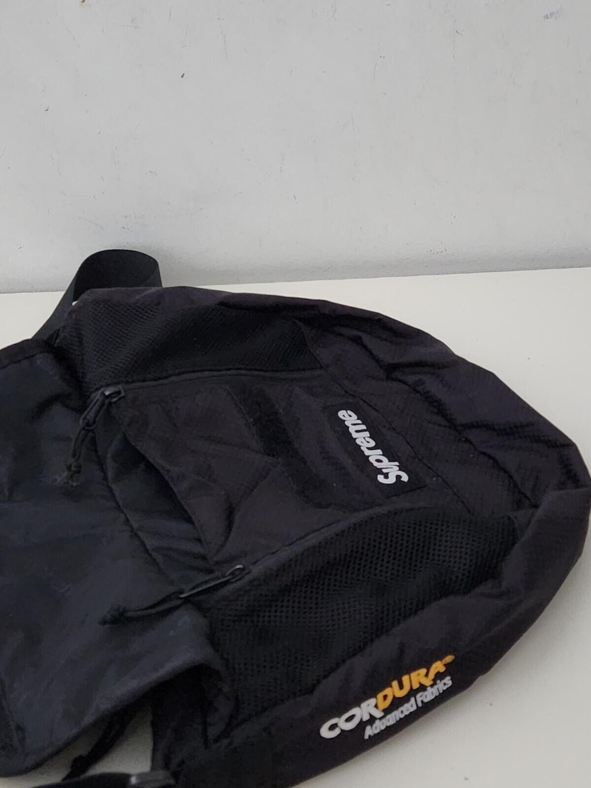 SS22 Supreme Small Messenger Bag Black Water Resistant