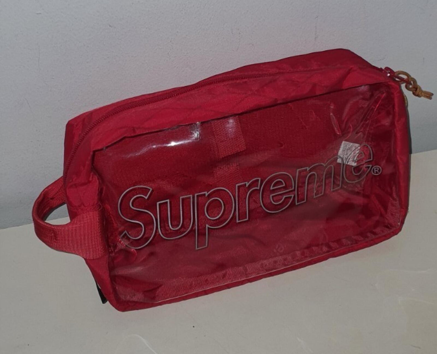 FW18 Supreme Utility Bag Red Waterproof Reflective
