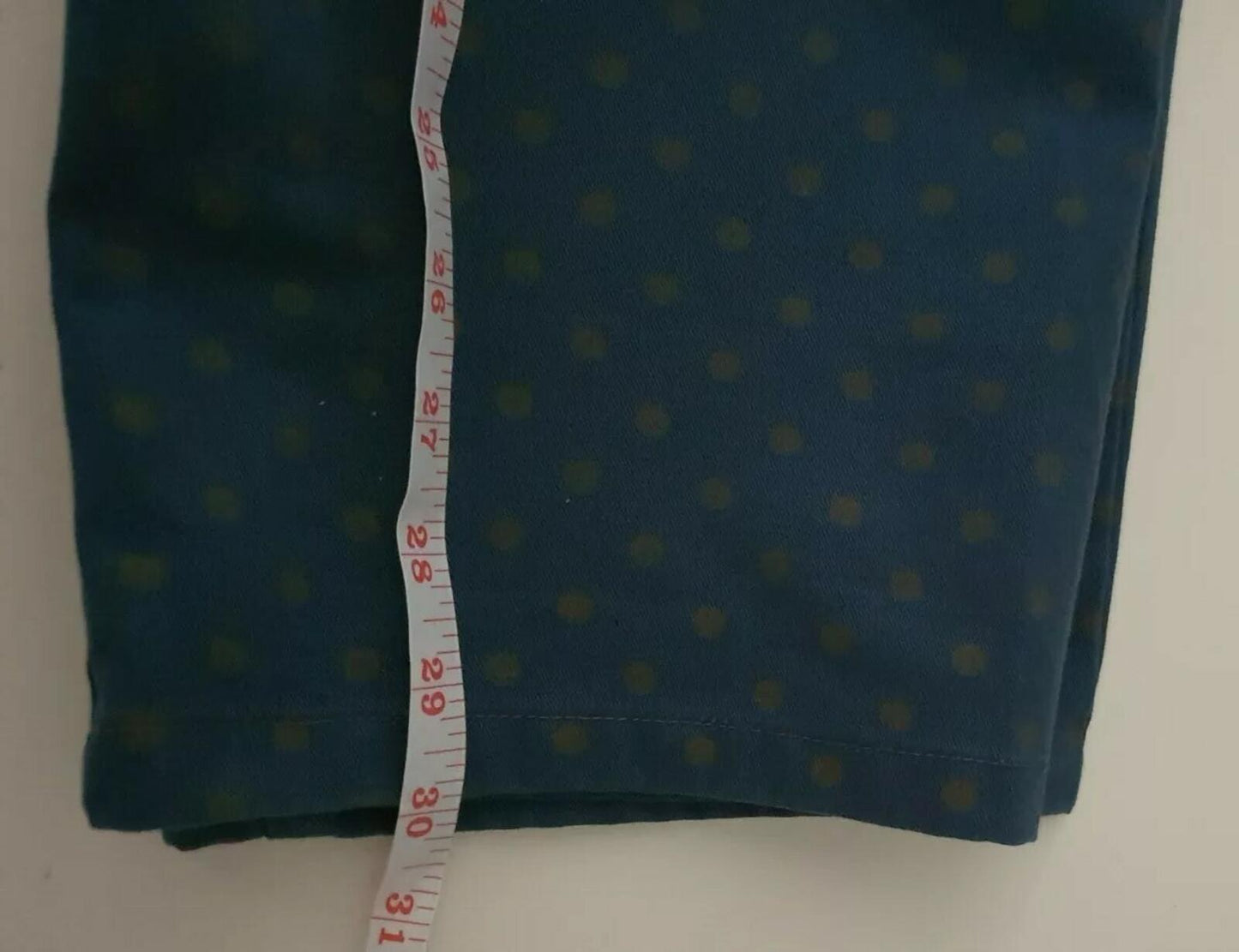 FW18 Supreme Work Pant Light Navy Polka Dot Size 32 W32 L30