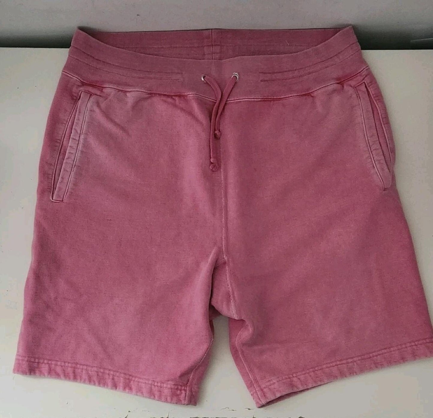 SS15 Supreme Over Dyed Sweatshort short L Large shorts Short 2015 Rare Coral