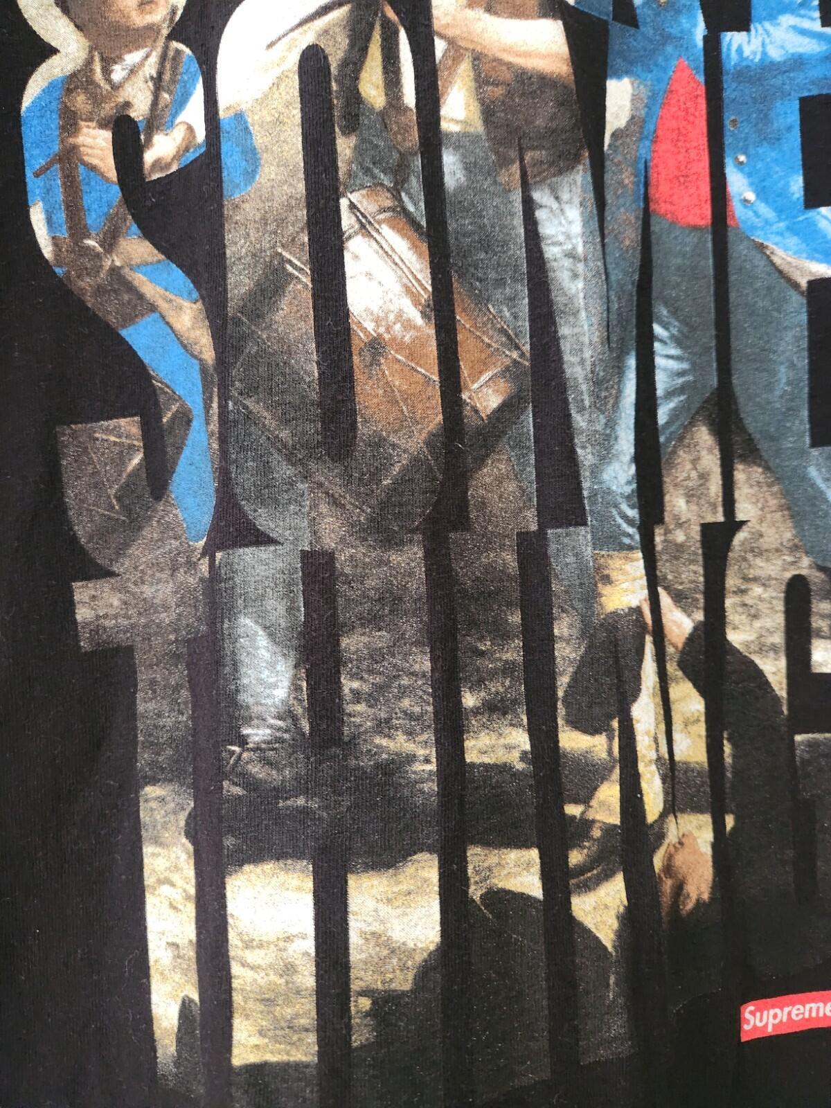 SS08 Supreme Start something Tee Black Size M