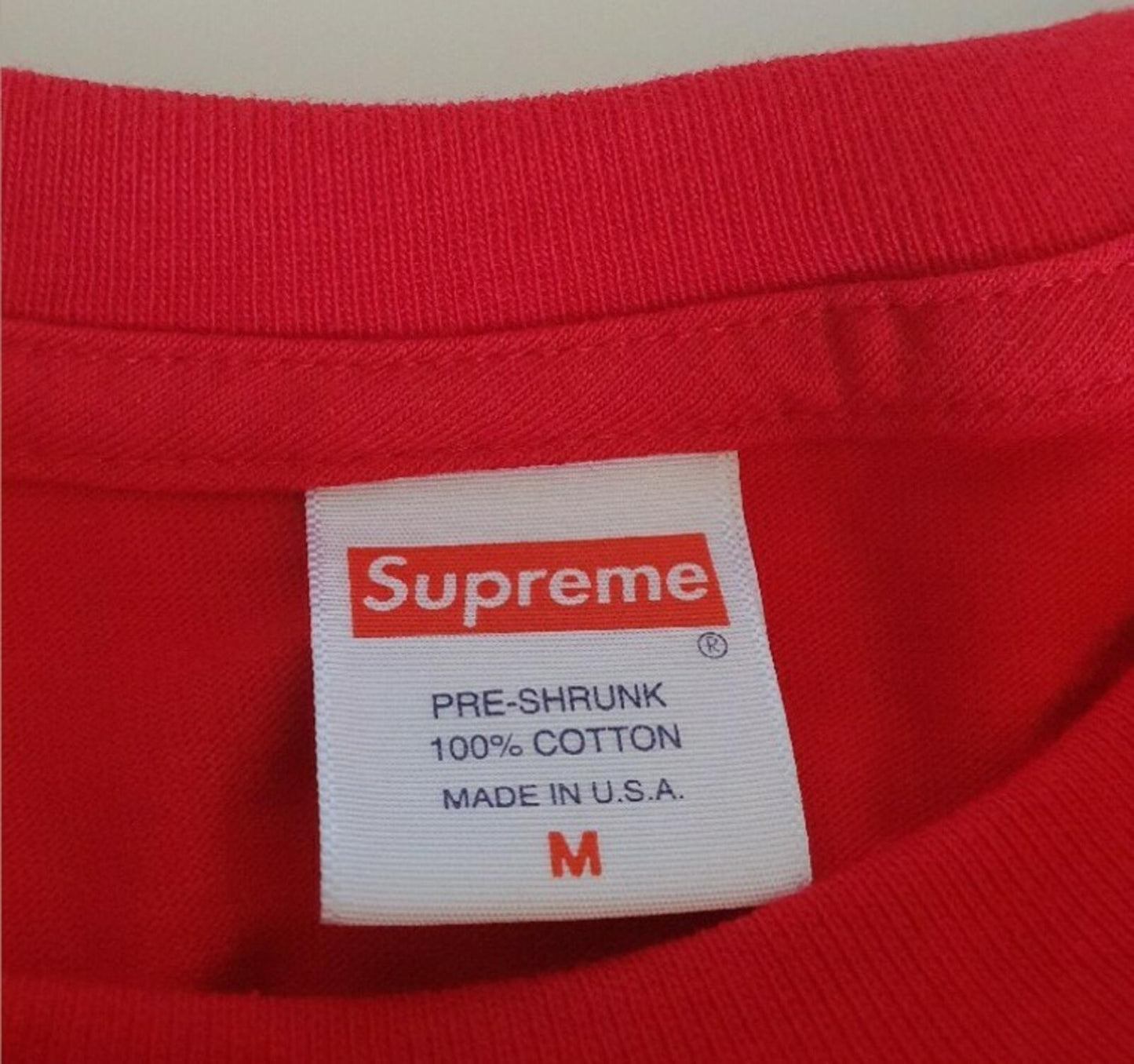 SS20 Supreme Sacred Unique L/S Tee Red Size M