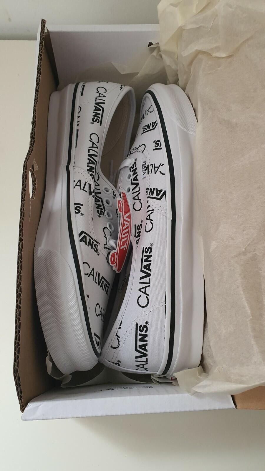 SS22 Palace Vans Calvin Klein CK1 Calvans Authentic US 11 UK 10 EUR 44.5 white