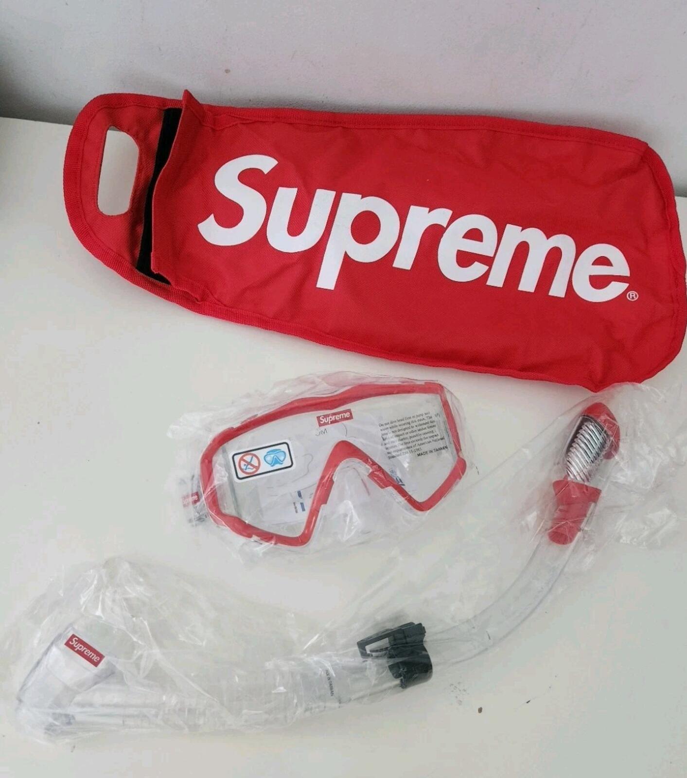 SS19 Supreme x Cressi Snorkel Set Silicone Mask & Snorkel