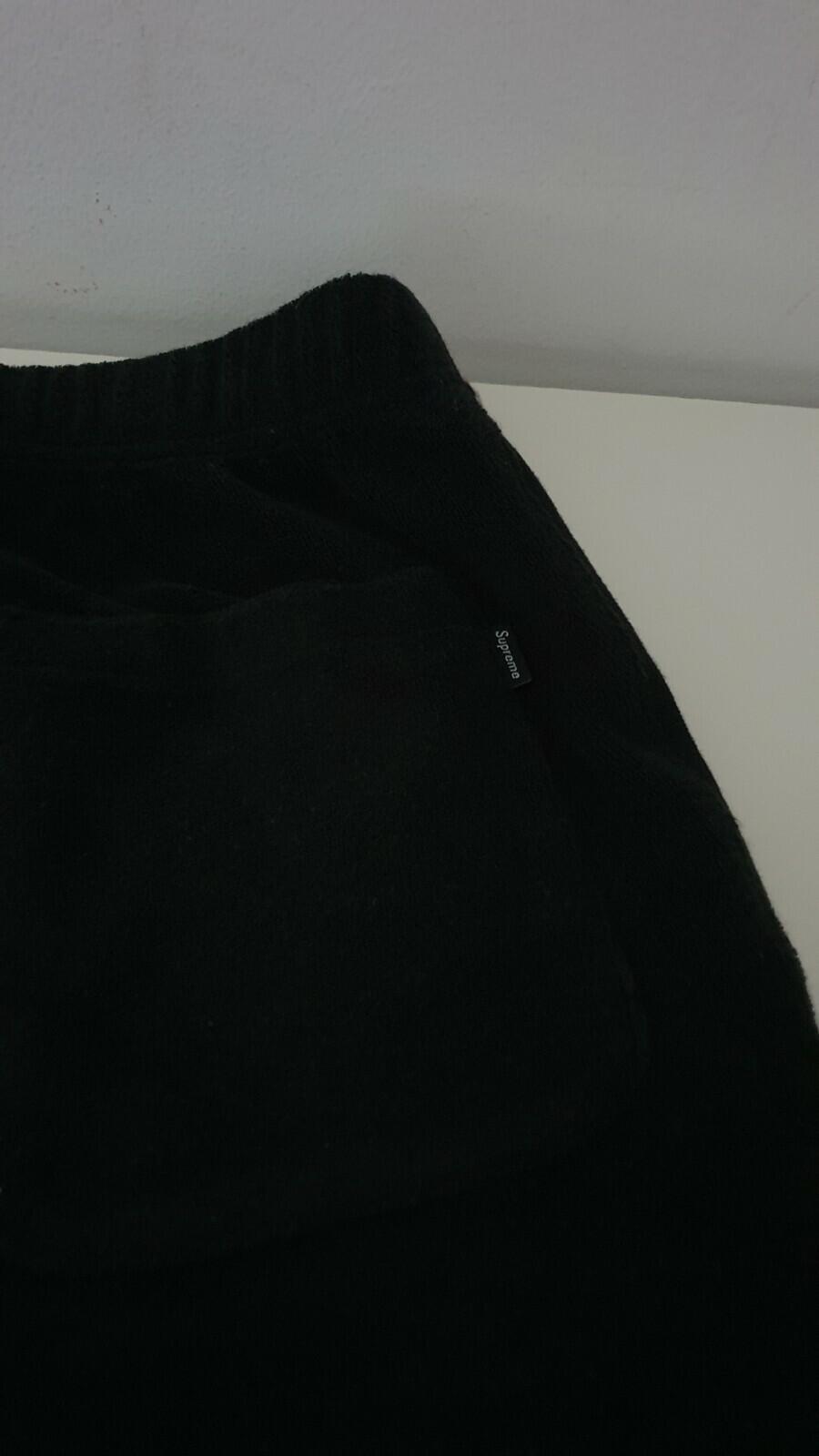 SS20 Supreme Terry Short size S small shorts black Jacquard logo