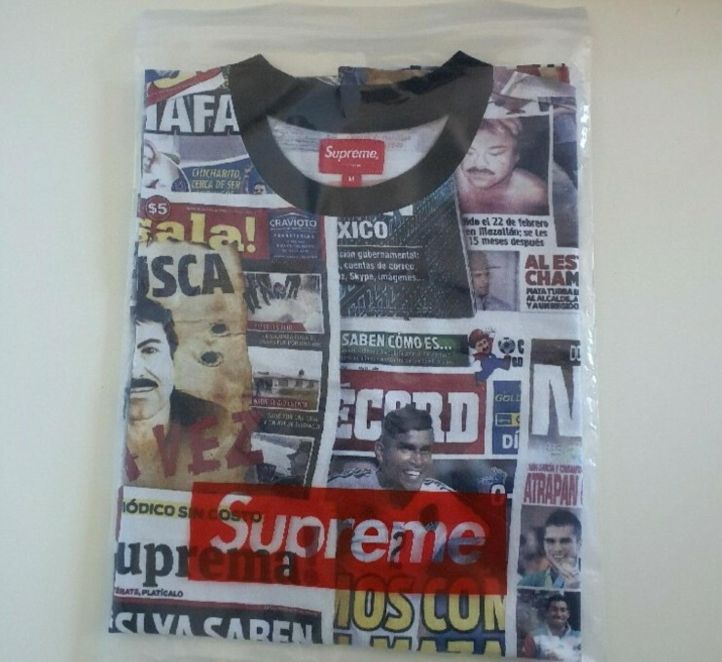 SS20 Supreme Headline S/S Top EL Chapo Tee Size M