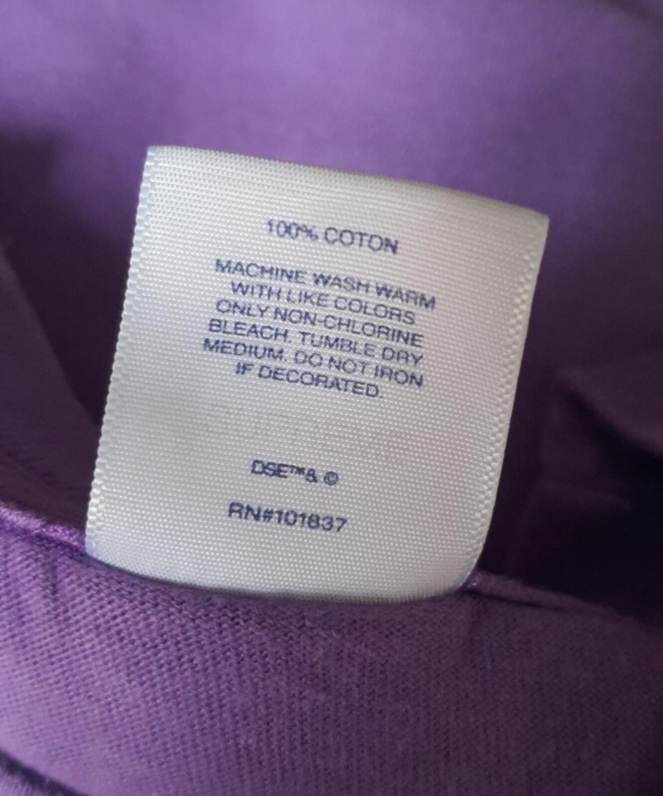 FW18 Supreme Cat in the Hat Tee Purple Size M