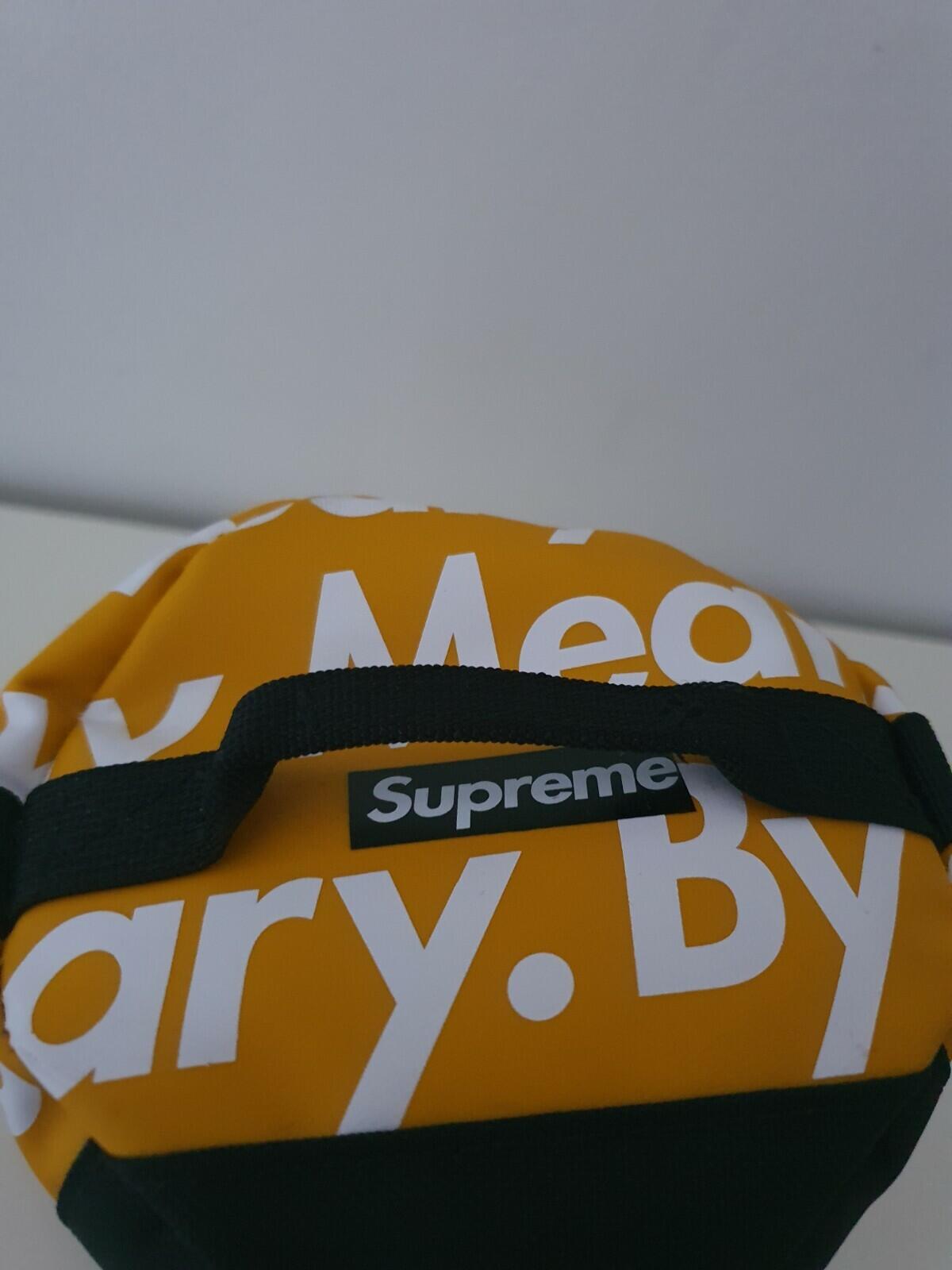 FW15 Supreme THE NORTH FACE By Any Means Necessary bolsa de viaje base camp