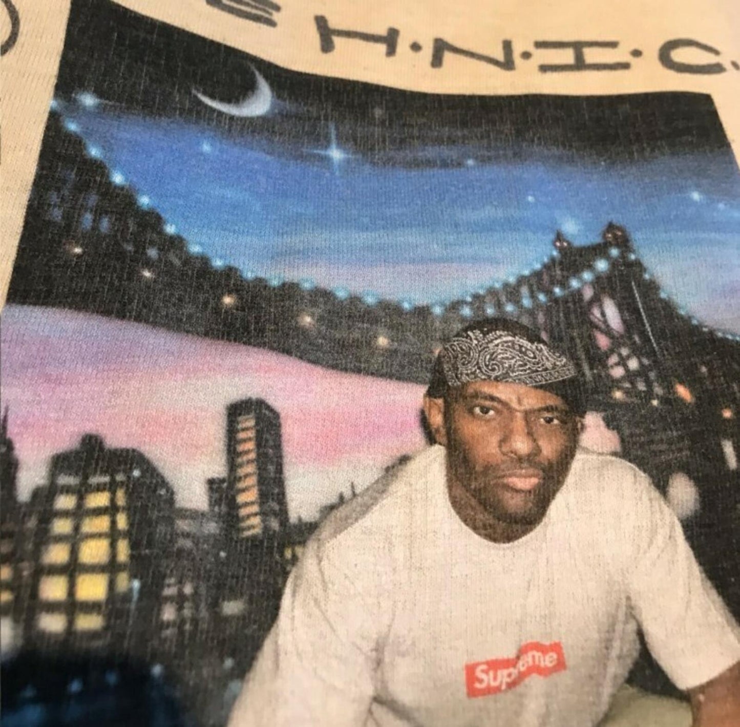 SS11 Supreme Mobb Deep Prodigy Photo Tee Sand Size M