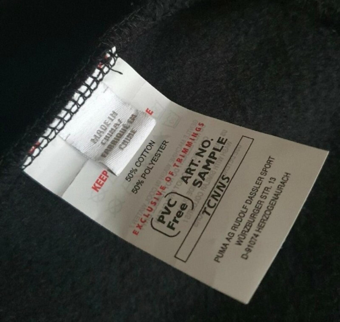 Puma by Rihanna SAMPLE Fleece Crewneck Fendi Black Size M