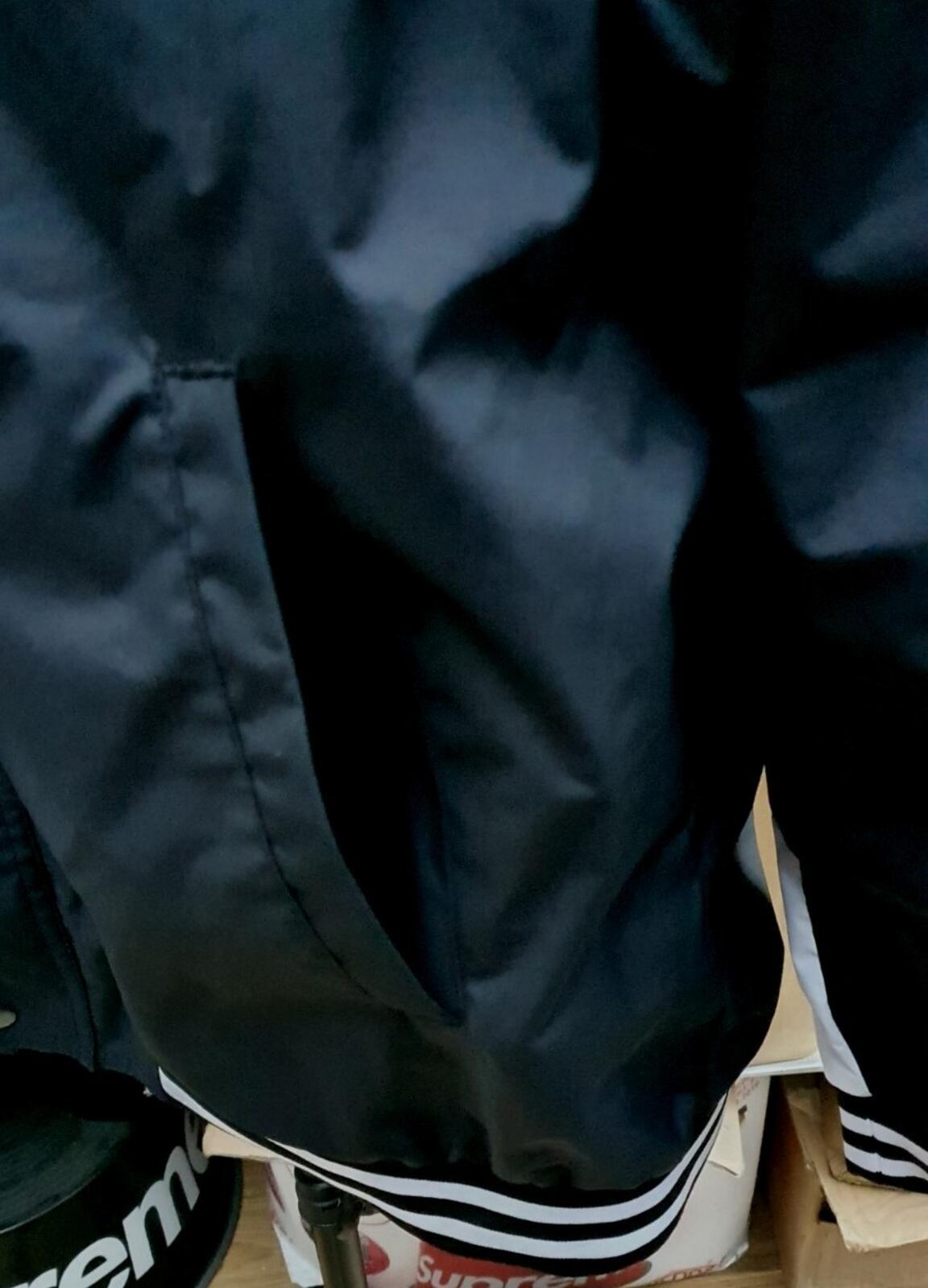 SS14 Supreme x Champion Warm Up Jacket Black Size XL