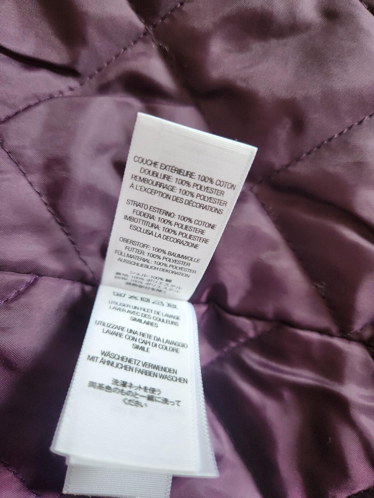 FW25 Supreme x True Religion Quilted Lined Plaid Flannel Shirt Purple Size M