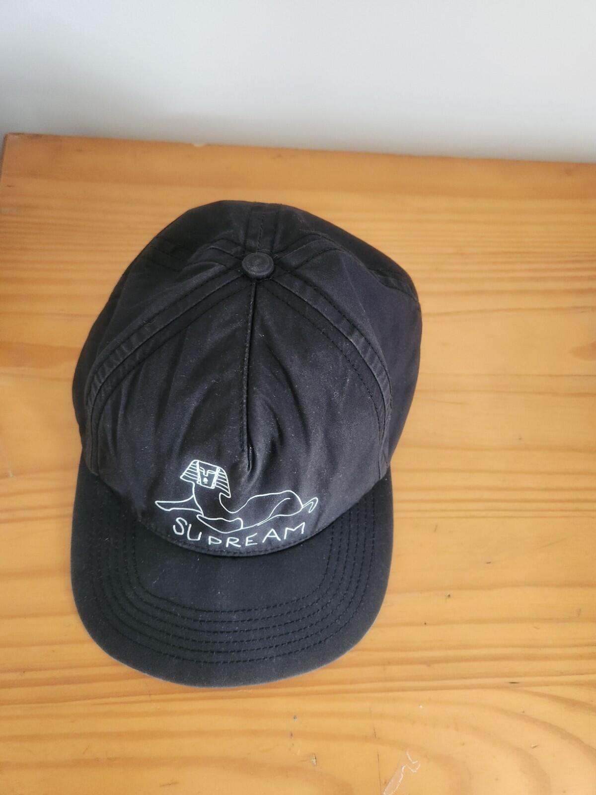 Gorra Supreme Schminx de 5 paneles SS13 Negra Supreme