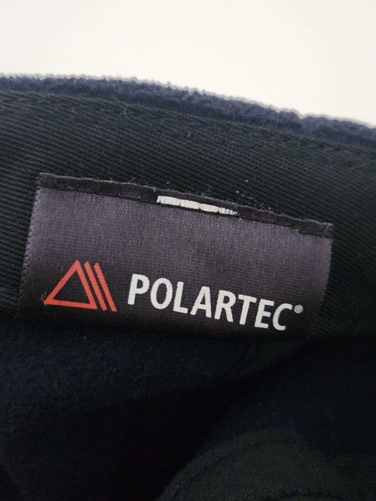 FW16 Supreme Polartec Fleece 6-panel Navy hat cap Reflective patch New with tag