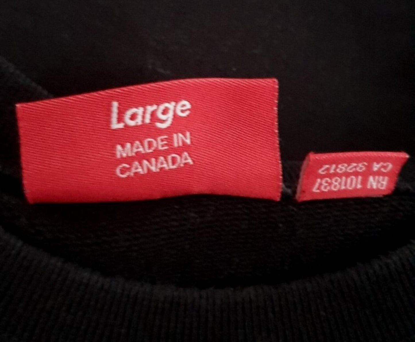 SS14 Supreme Marathon crewneck black sweatshirt size L large jumper 2014 Rare