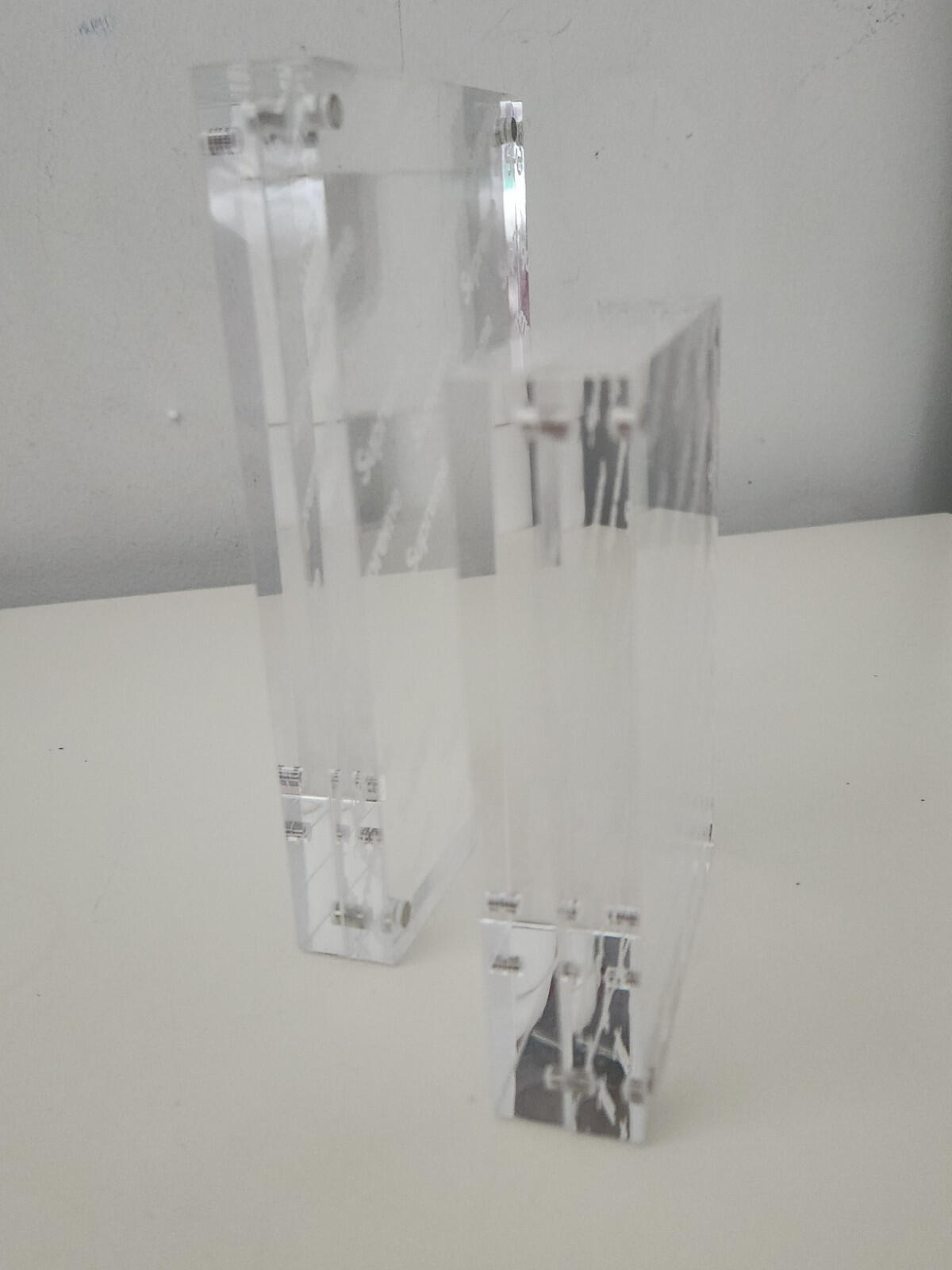 SS19 Supreme Acrylic Photo Frame (set of 2) clear Accessory