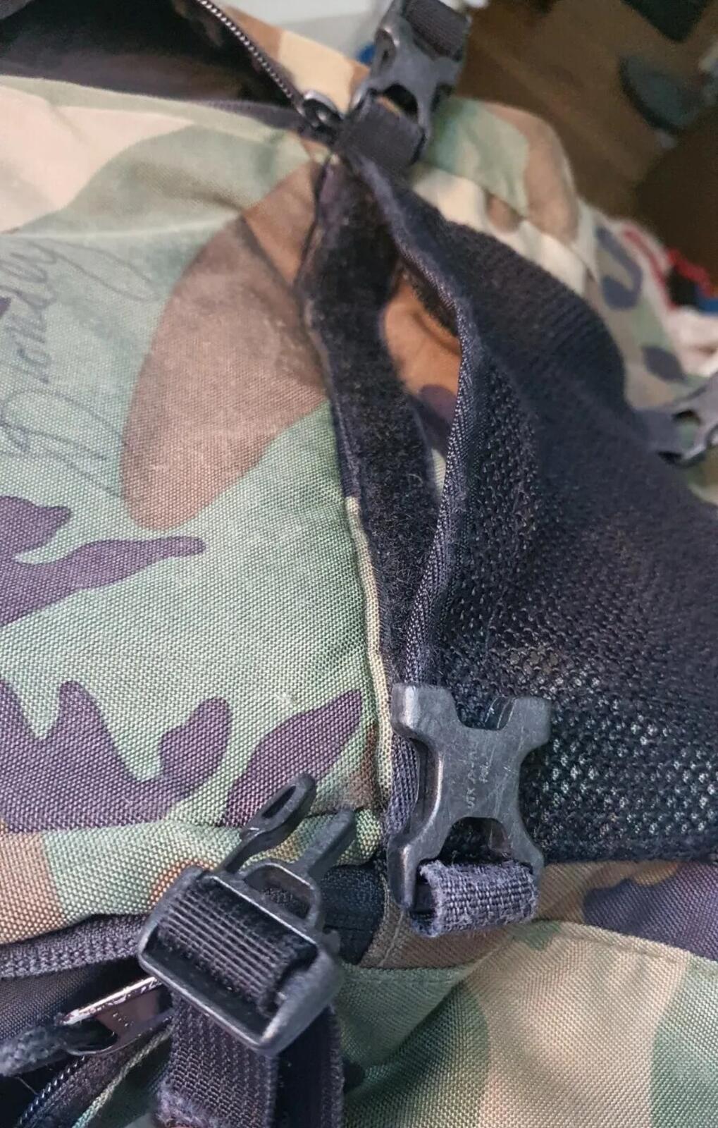 FW15 Supreme Contour Woodland Camo Backpack Signed By BLONDEY
