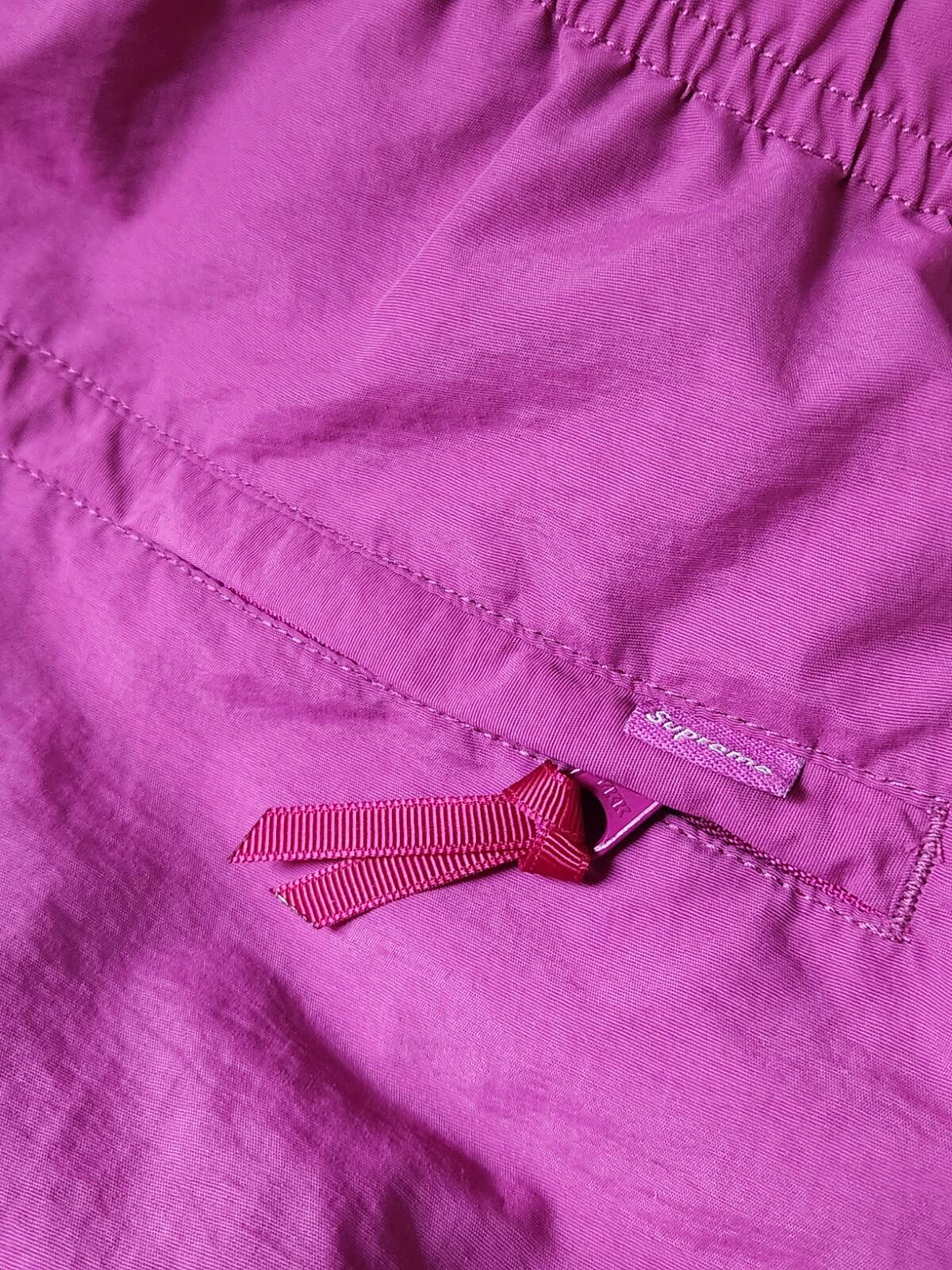 FW17 Supreme Arc Track Pant Magenta Größe L Wasserabweisend