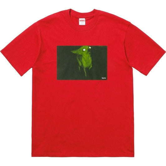 FW18 Supreme x Chris Cunningham Chihuahua Tee Rojo Talla M