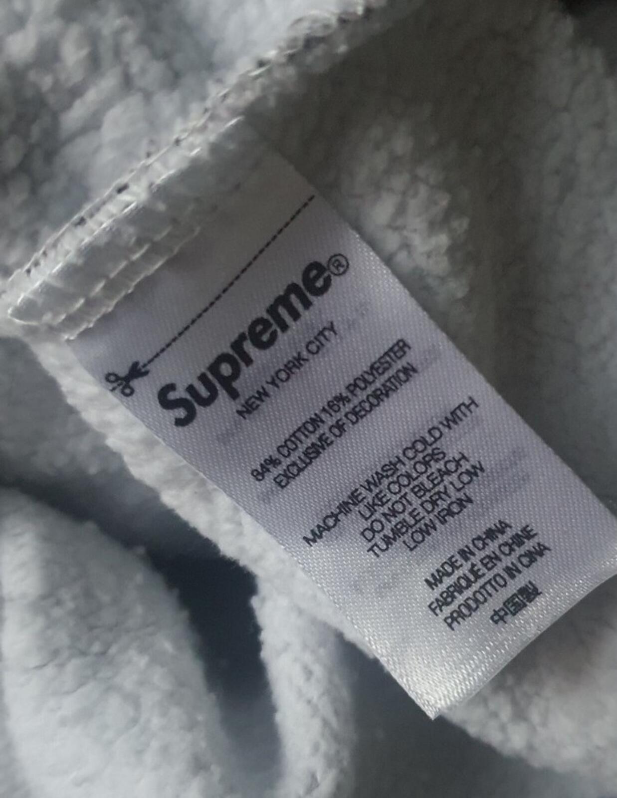 SS22 Supreme Doves hooded sweatshirt S small Black hoodie Dove