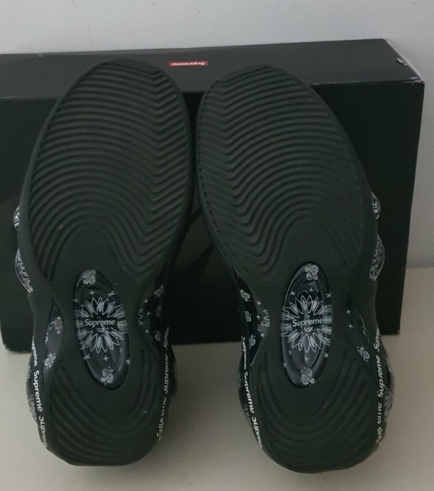 SS22 Supreme Nike Air Zoom Flight 95 SP Black UK 7.5 US 8.5 EUR 42 Bandana lot