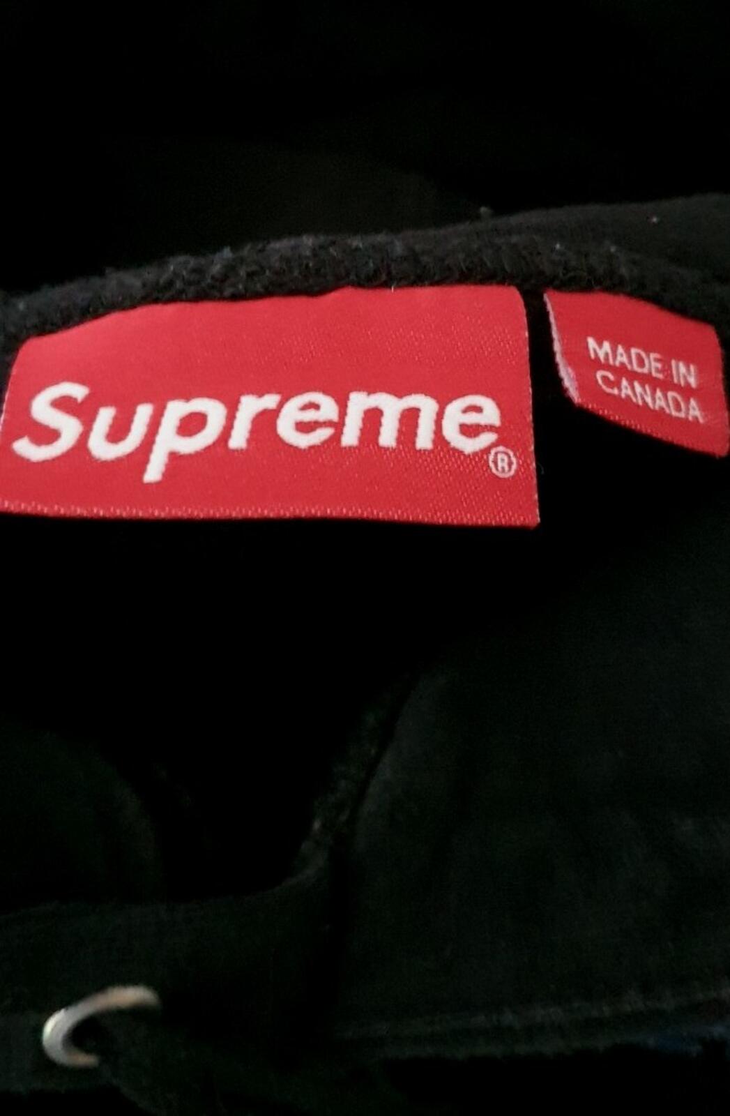 FW20 Supreme Pharaoh Studded Kapuzenpullover Schwarz Größe M Medium Hoodie