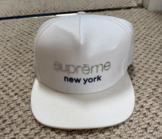 FW16 Supreme Chrome Classic 5 paneles Blanco