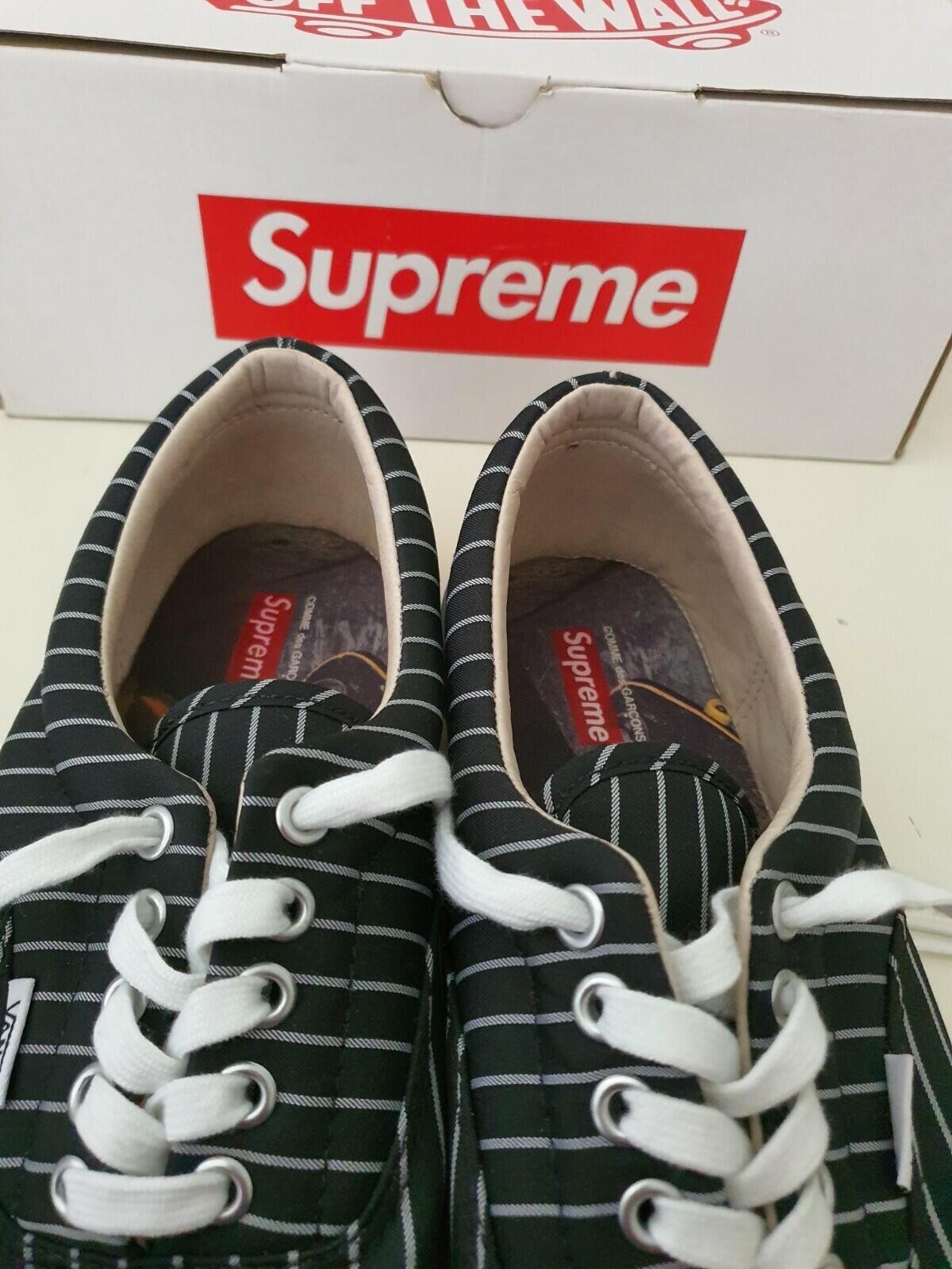 SS14 Supreme Vans Comme Des Garcons Era Classic Trainers