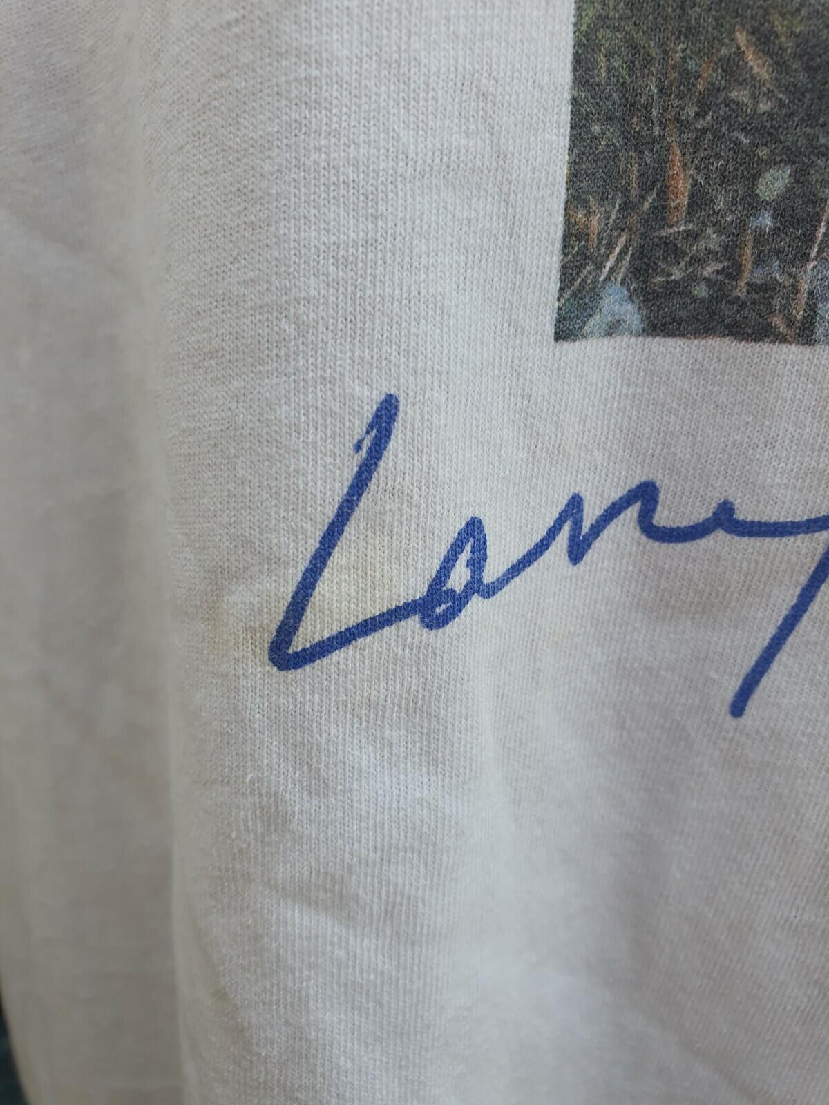 2004 Supreme Larry Clark Fuc* Bush tee white T-shirt size XL Vintage Very Rare