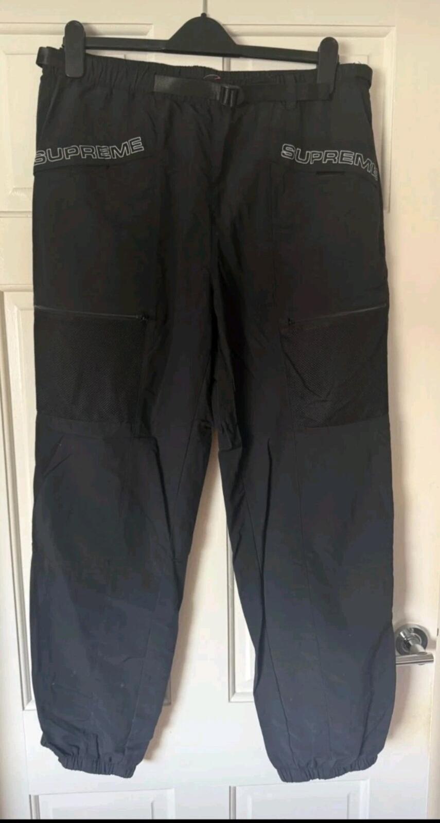 SS20 Supreme Utility Belted Pant Black Size L 32