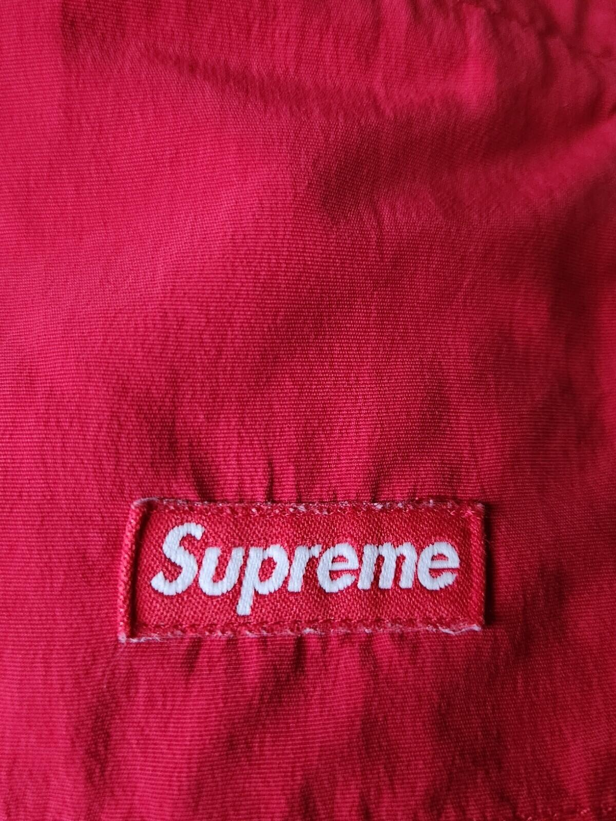 SS20 Supreme Nylon Water Short Red Size S