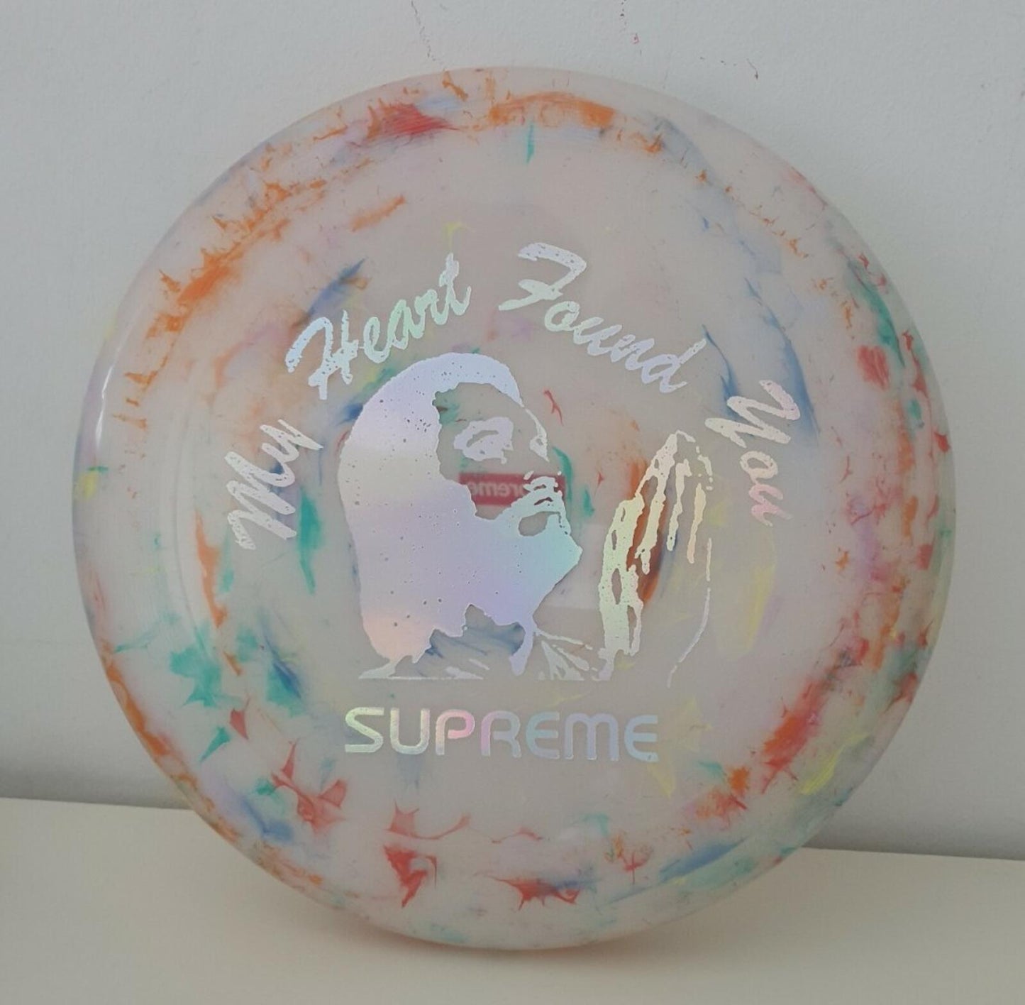 SS21 Supreme Wham O Savior Frisbee White Plastic 11" Flying Disc Accessory