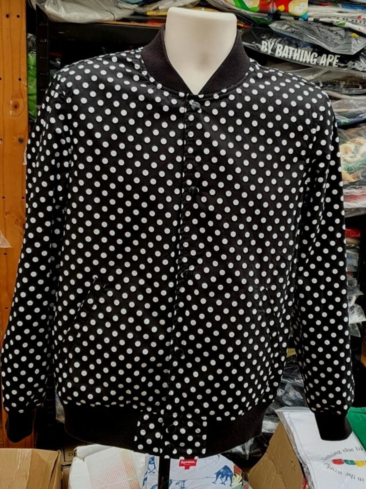SS14 Supreme x Comme Des Garcons Reversible Varsity Jacket M CDG Harold Hunter