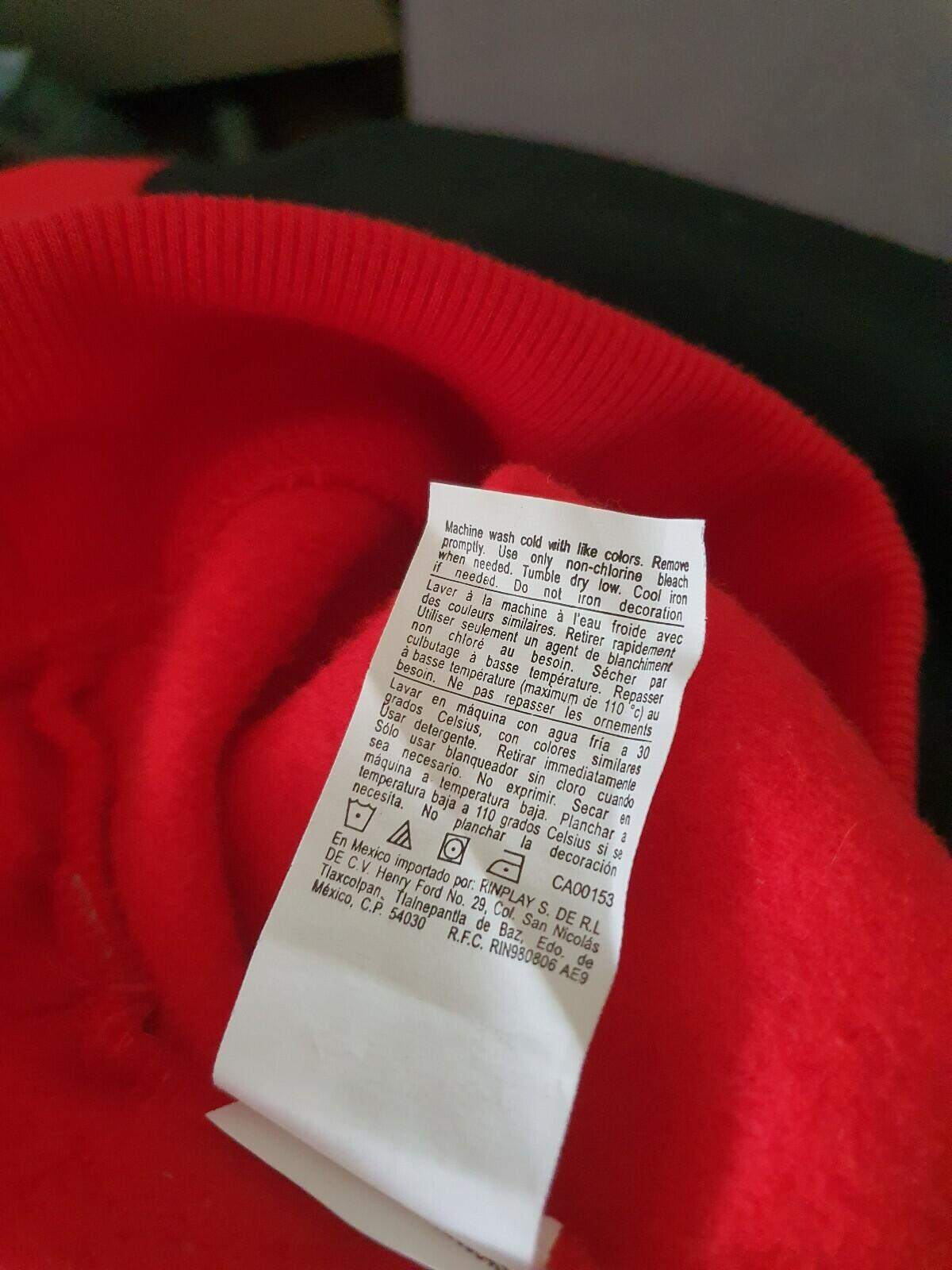 SS14 Supreme x Champion Hooded Sweatshirt Red Size L